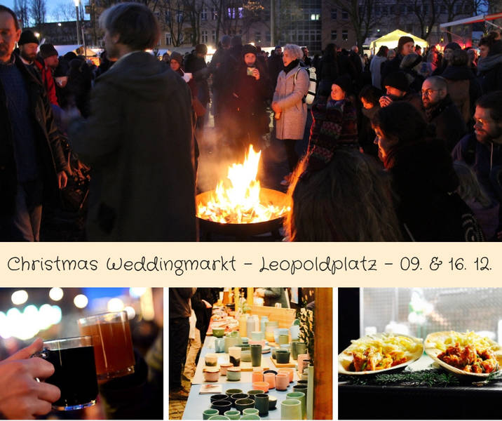 Weihnachtsmarkt in Wedding: Kunst, Design, Streetfood & Lagerfeuer