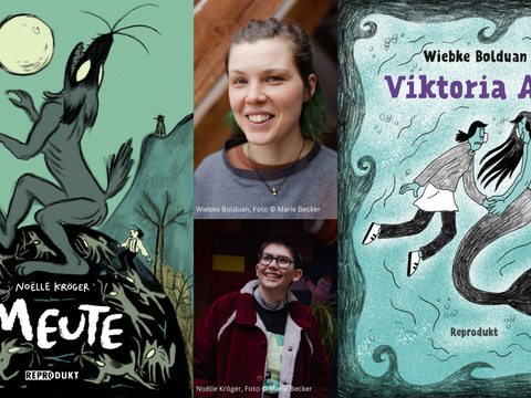 Comic Invasion Berlin: „Viktoria Aal“ von Wiebke Bolduan und „Meute“ von Noëlle Kröger