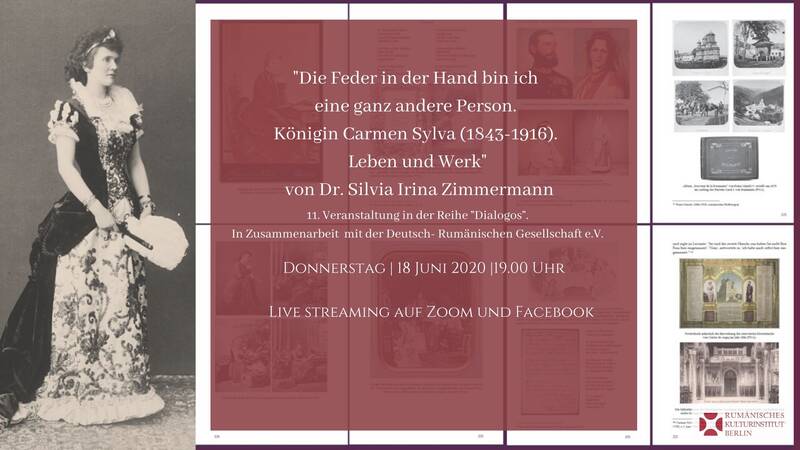 Dialogos 11 | "Die Feder in der Hand bin ich eine ganz andre Person. Carmen Sylva (1843-1916). Leben und Werk"| von Dr. Silvia Irina Zimmermann