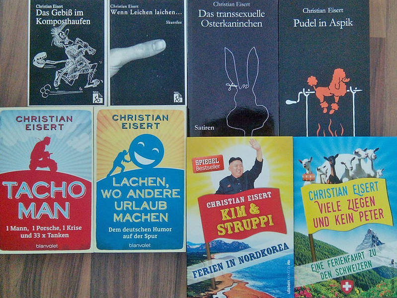 19 Uhr: Christian Eisert präsentiert in der Buchhandlung am Schäfersee zu seinem 20-jährigen Jubiläum „Mein Porsche war nie in Nordkorea“ 