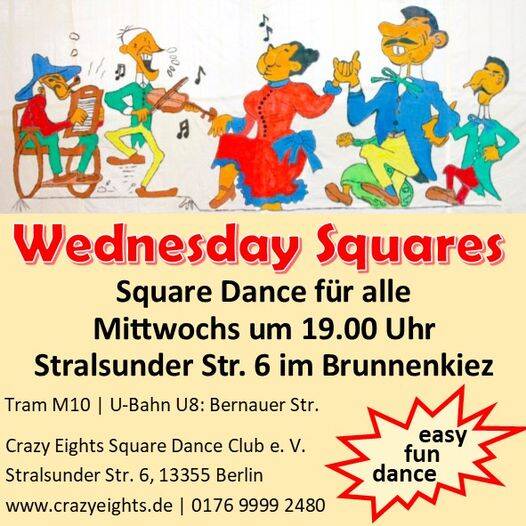 Wednesdays Squares - Square Dance für alle