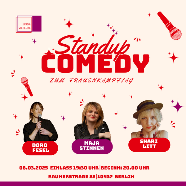 Stand-Up Comedy zum Frauenkampftag