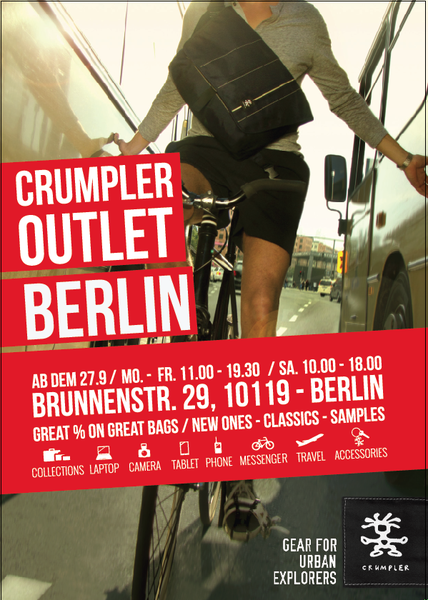 CRUMPLER eröffnet Pop-Up Outlet in Berlin Mitte 
