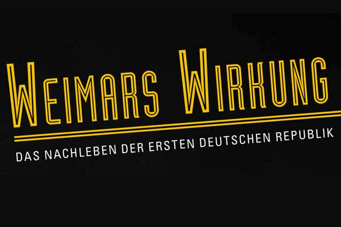 Weimar ausstellen. Die erste deutsche Republik und ihre Musealisierung 