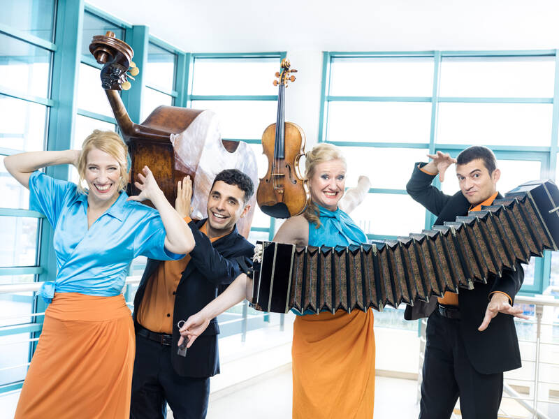 Konzert mit dem Cuarteto Rotterdam - eine "Noche de Tango" in Marzahn