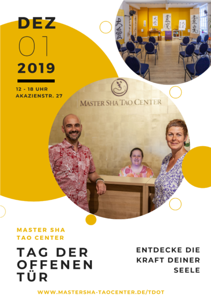 Tag der offenen Tür • Master Sha Tao Center | Berlin-Schöneberg