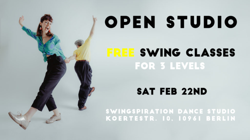 GRATIS SWING TANZEN - Tag der offenen Tür bei Swingspiration
