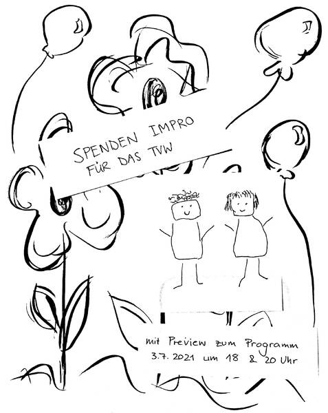 Spenden Impro für das Theater Verlängertes Wohnzimmer