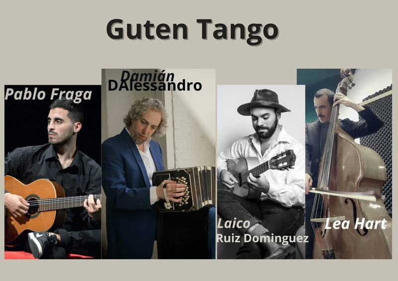"Guten Tango" Zwei Gitarren, Kontrabass, Bandoneon