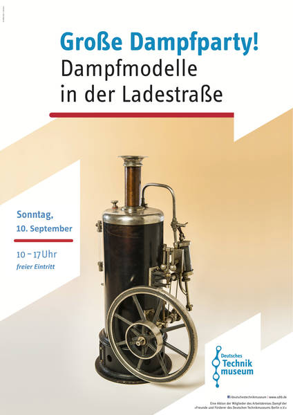 Dampfmaschinen: Dampfparty Deutsches Technikmuseum Berlin