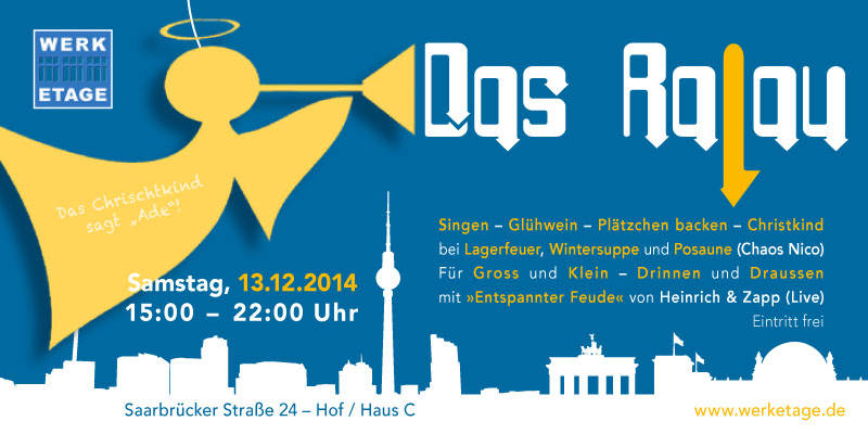 Vorweihnachtsevent DAS RALAU + Livesets