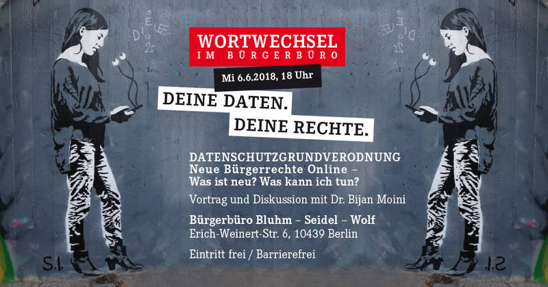 Deine Daten. Deine Rechte. WORTWECHSEL im Bürgerbüro