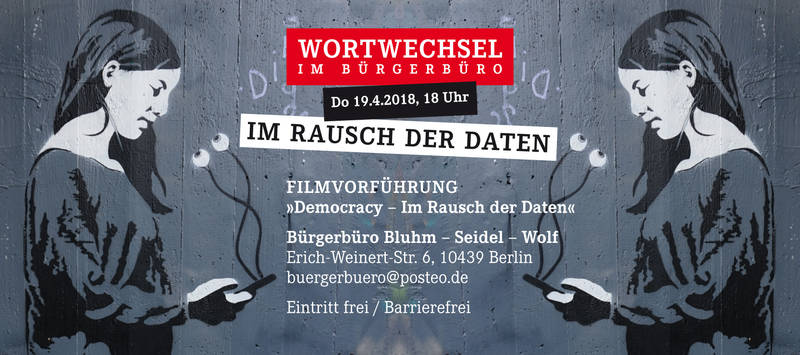 Im Rausch der Daten. WORTWECHSEL im Bürgerbüro