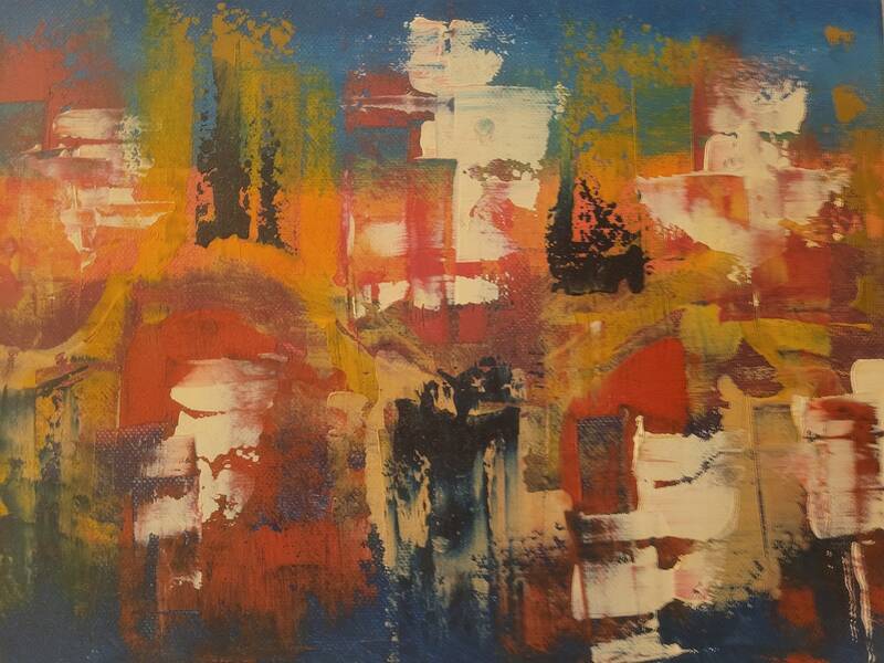 Vernissage der Ausstellung: DIE WELT AUS FARBEN