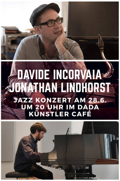 Davide Incorvaia (piano) + Jonathan Lindhorst (saxophon) 
