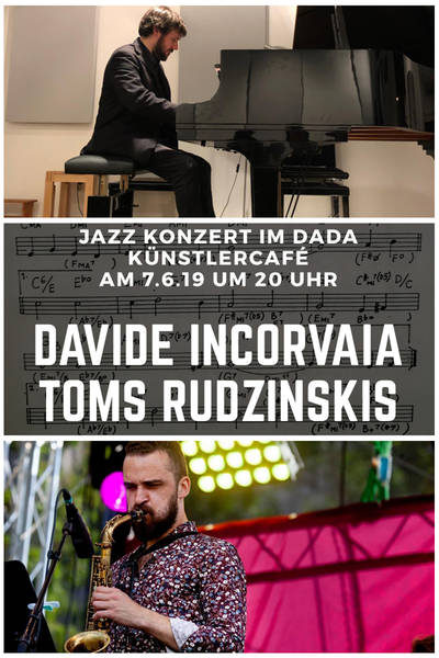 Davide Incorvaia (piano) & Toms Rudzinskis (sax) - Jazz-Duo