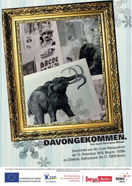 "Davongekommen" nach Thornton Wilder