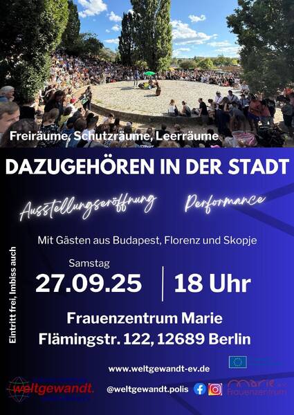 Freiräume, Schutzräume, Leerräume: Dazugehören in der Stadt 