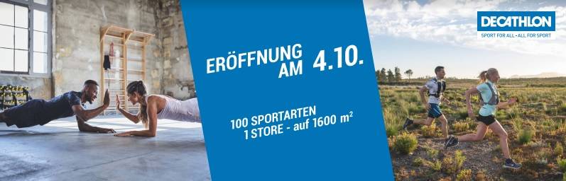 Gropiusstadt wird sportlich! Decathlon eröffnet neue Filiale in den Gropius Passagen