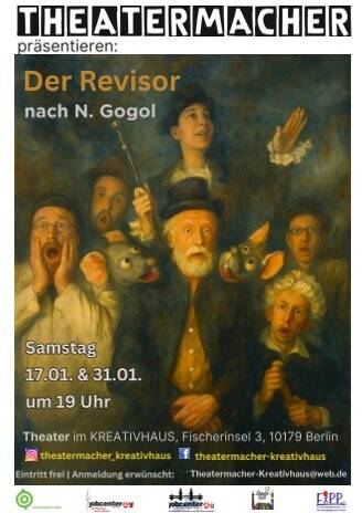 Theaterstück "Der Revisor" – eine Komödie nach Nikolai Gogol