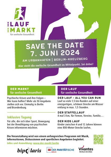 Der Lauf und der Markt für seelische Gesundheit 2024