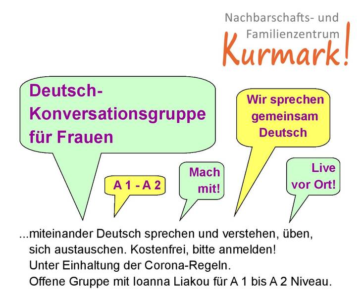 Deutsch-Konversationsgruppe für Frauen