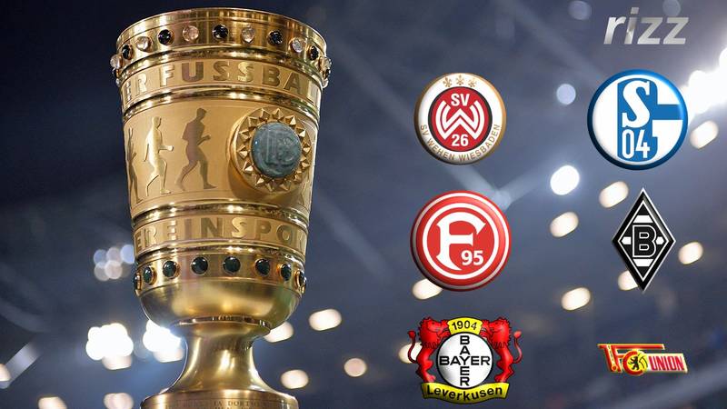 Wiesbaden - Schalke, F95 - Gladbach + B04 - Union DFB Pokal 3 Spiele parallel in Kreuzberg