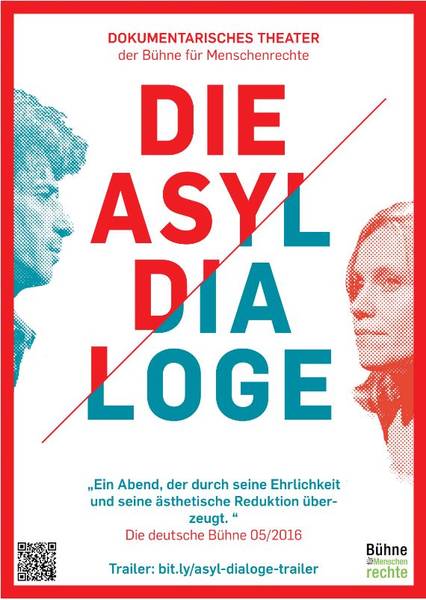 Auszug aus dem Theaterstück DIE ASYL-DIALOGE