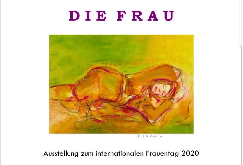 Vernissage zu der Ausstellung "Die Frau"