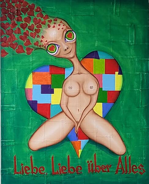 Führung durch die Ausstellung "Leben ist Liebe - Liebe ist Kunst"
