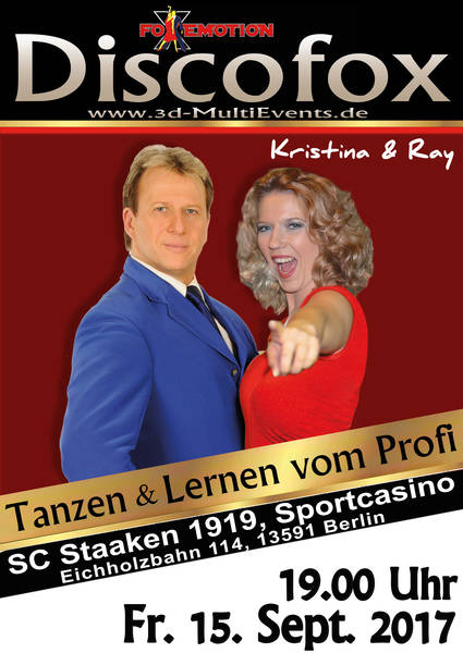 Discofox tanzen und lernen von den Profis