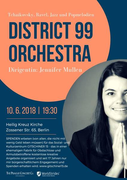 DISTRICT 99 ORCHESTRA aus Chicago spielt Klassik, Jazz und Popmelodien