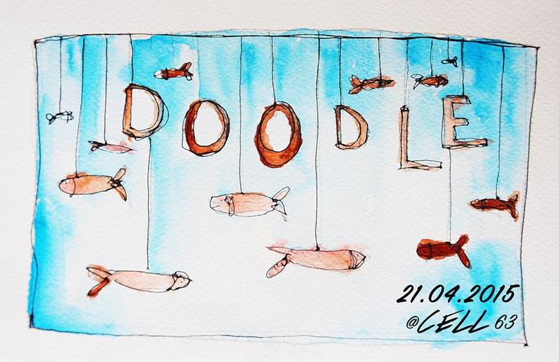 Doodle @ Cell 63 (Zeichnen für den guten Zweck)