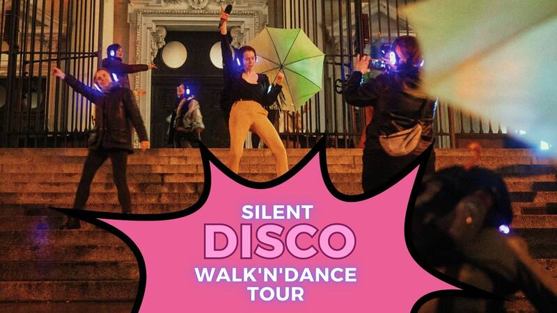 Silent Disco Walking Tour / 1,5h./ 80er 90er Hits / Museumsinsel