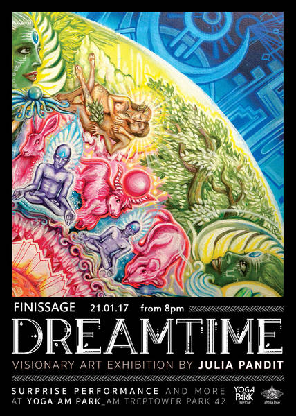 Finissage "Dreamtime" Visionary Art Exhibition & Live Bodypainting