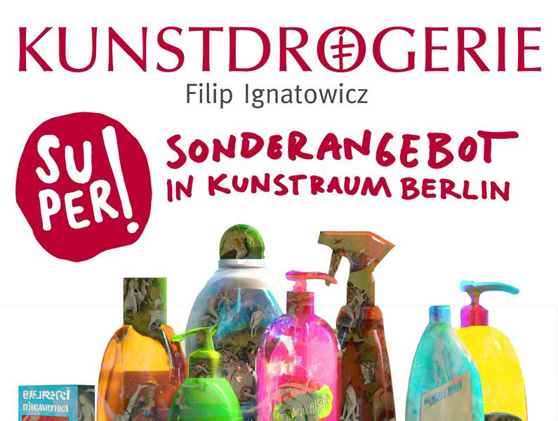 Vernissage der Ausstellung "Kunstdrogerie"