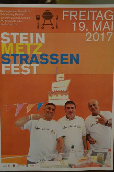 Straßenfest in der Steinmetzstraße