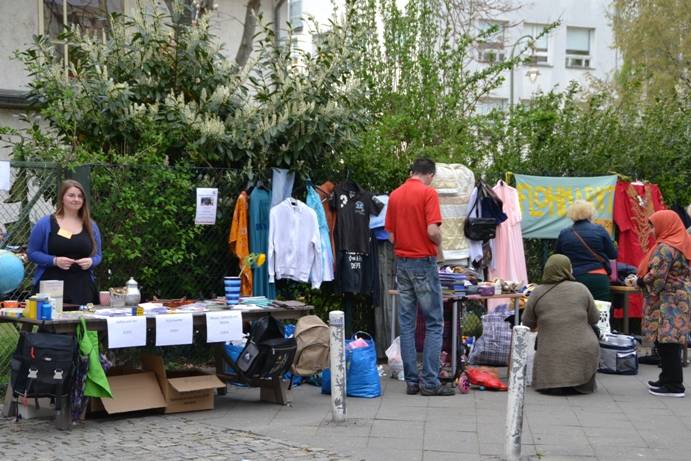 Flohmarkt in Haus und Garten