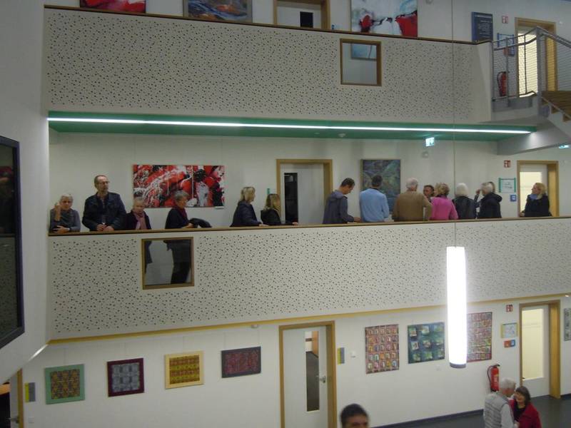 Ausstellung Olaf Haugk , Gerald Steenweg, Reihe RatHausArt, Schöneiche bei Berlin (bis 20.3.18)