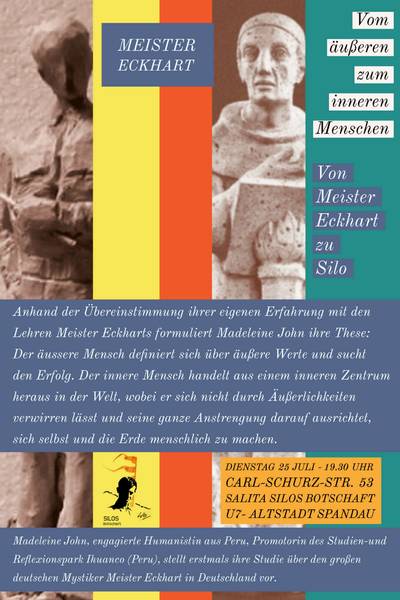 Vom äusseren zum inneren Menschen – Von Meister Eckhart zu Silo