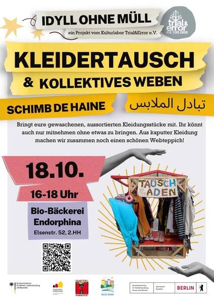 Kleidertausch und kollektives Weben