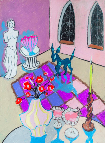 Vernissage: Di 31.10. 19-21Uhr / Emma Larkovuo (glowing tears over flames) 