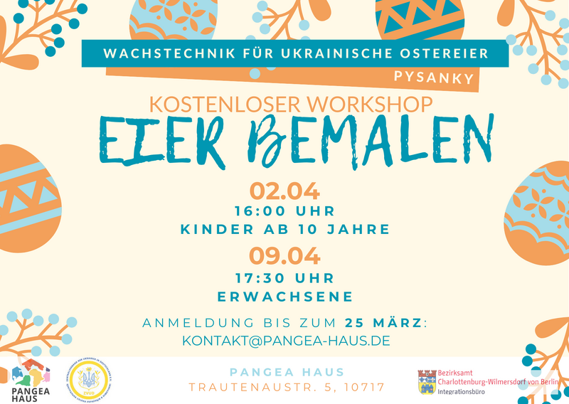 Workshop: Pysanky - Ostereier nach ukrainischer Tradition bemalen