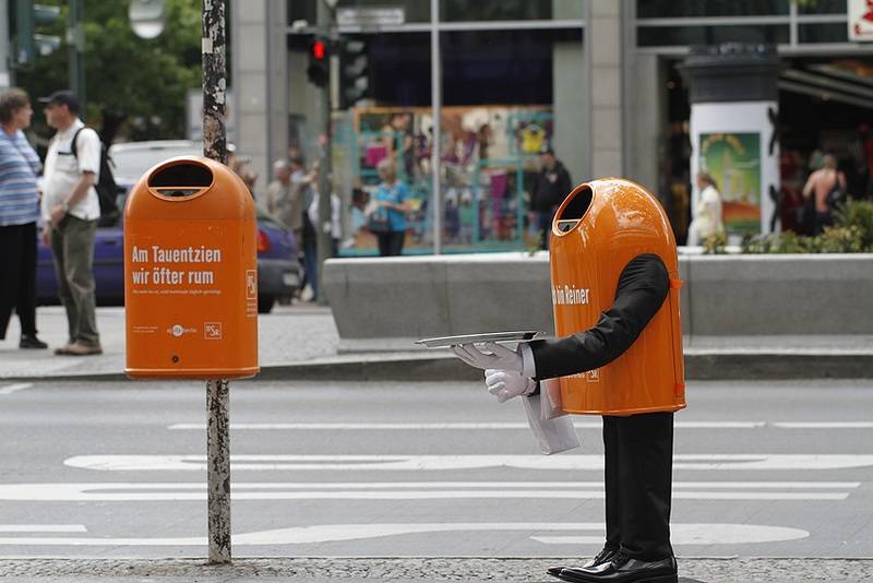 BSR-Roboter Reiner on tour (bis 12.7.)