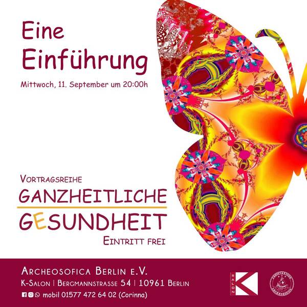 Ganzheitliche Gesundheit - Einführender Vortrag