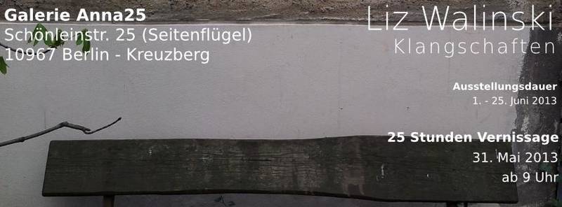 Liz Walinski – “Klangschaften” 