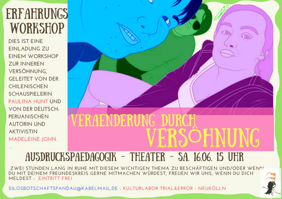 Theaterworkshop Veränderung durch Versöhnung