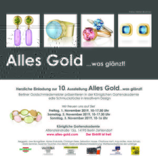 Alles Gold...was glänzt! 2019
