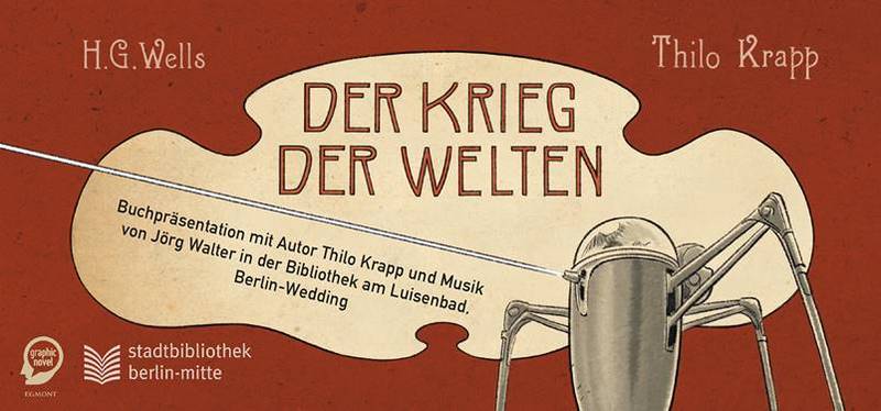 Buchpräsentation von Krieg der Welten mit Thilo Krapp und Jörg Walter