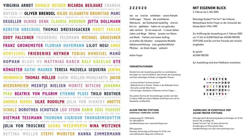 Ausstellung MIT EIGENEM BLICK